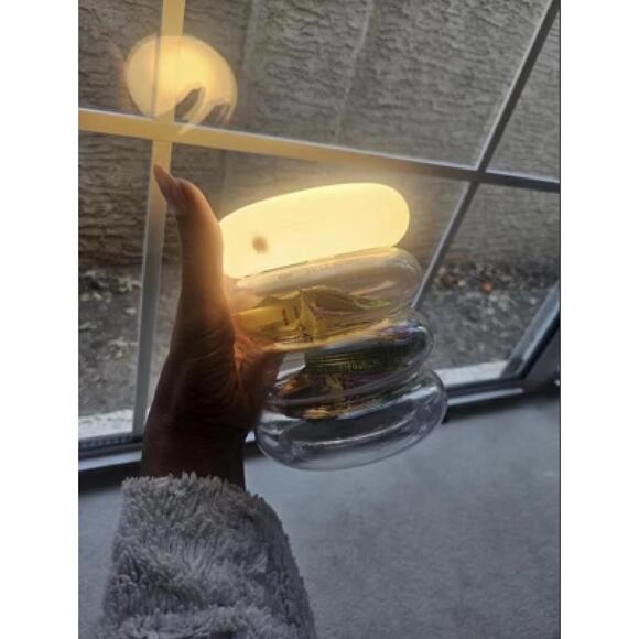 Room Essentials Cordless Storage Table Lamp w/ Rechargeable Battery, Blue - Picture 8 of 8